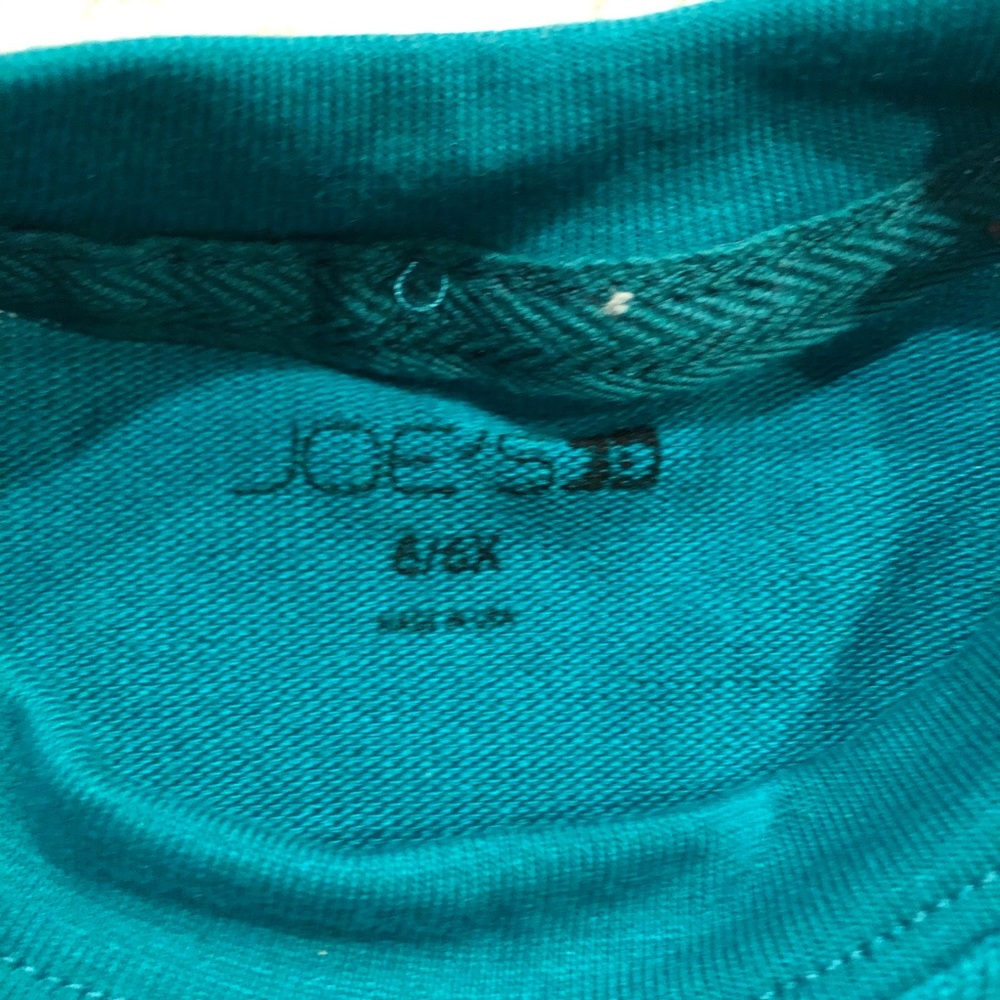 Turquoise kid’s Joe’s jeans sweatshirt sz 6x